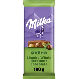 Tablete de Chocolate de Leite com Avelãs Milka