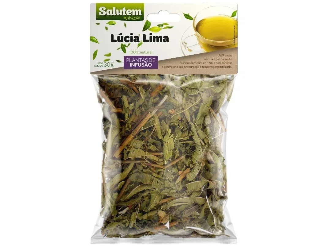 Chá Salutem em saco lúcia lima 30 g
