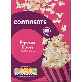 Pipocas Doces Micro-ondas Continente