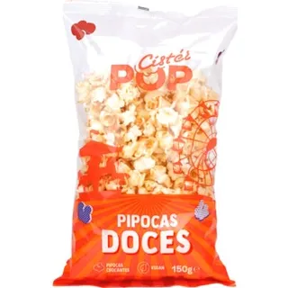 Pipocas Doces embalagem 150 g - Cister Pop
