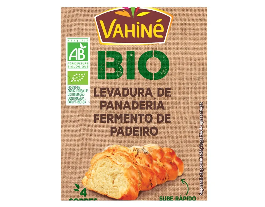 Fermento Vahiné padeiro bio 18 g
