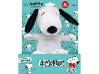 Brinquedo cão Snoopy peluche 30cm
