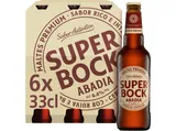 Cerveja Super BOCK abadia com álcool tara perdida 6 x 0,33 L