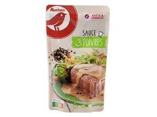 Molho Auchan com pimentas 200 g
