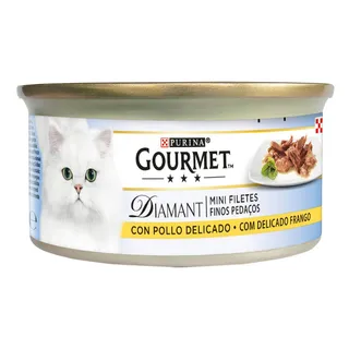 Comida húmida para gato com frango Purina Gourmet