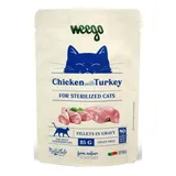 Comida Húmida para Gato Esterilizado Peru Weego