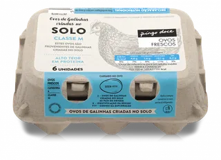 Ovos de Solo Classe M Pingo Doce