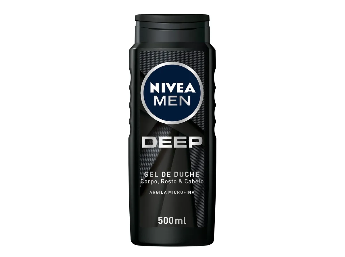 Gel de banho deep Nivea MEN 500 ml