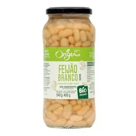 Feijão Branco Cozido sem Glúten Origens Bio