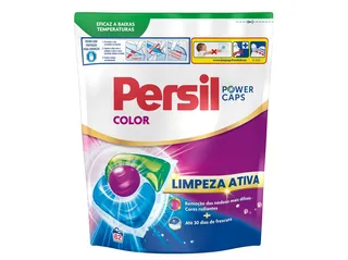 Cápsulas det. roupa máq Persil color 62d