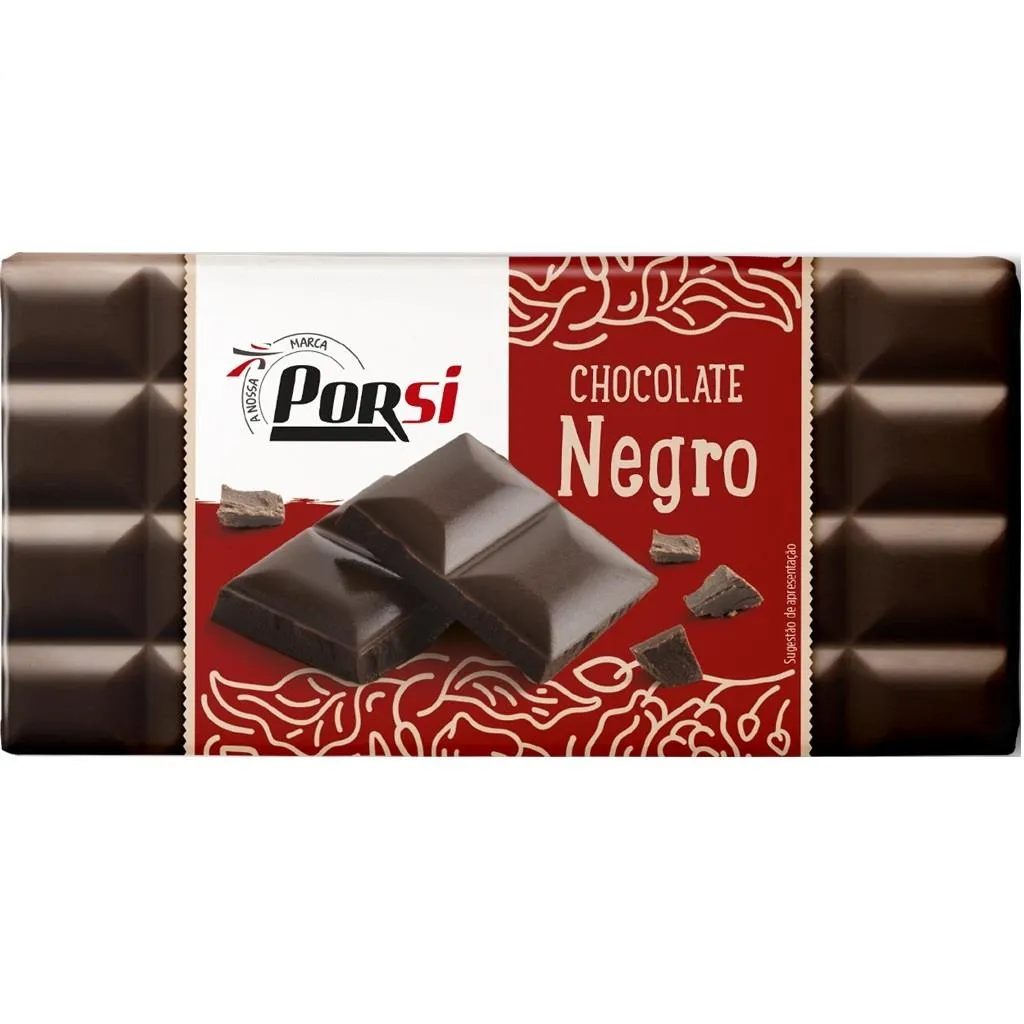 Tablete de chocolate negro