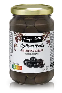 Azeitonas Pretas Descaroçadas Pingo Doce