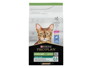 Ração para gato PRO PLAN esterilizado com coelho 1,5 kg