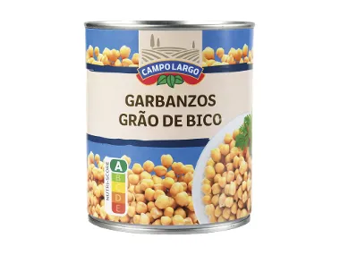 CAMPO LARGO Grão de Bico cozido