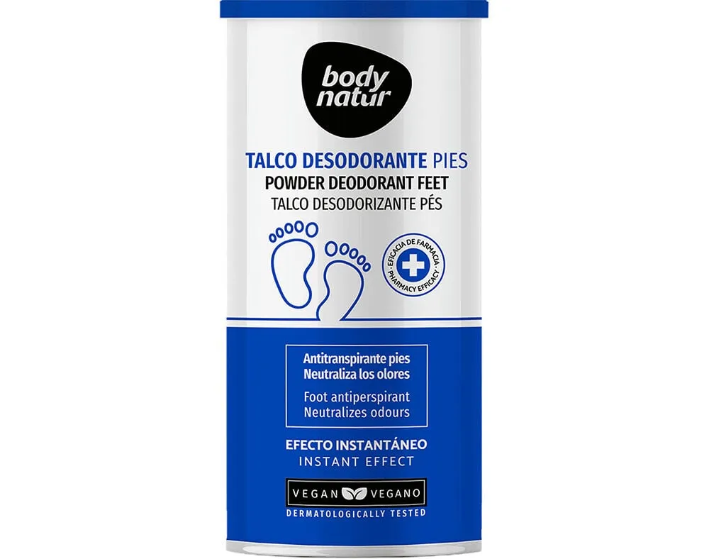 Desodorizante em pó para pés BODY Natur 75 g