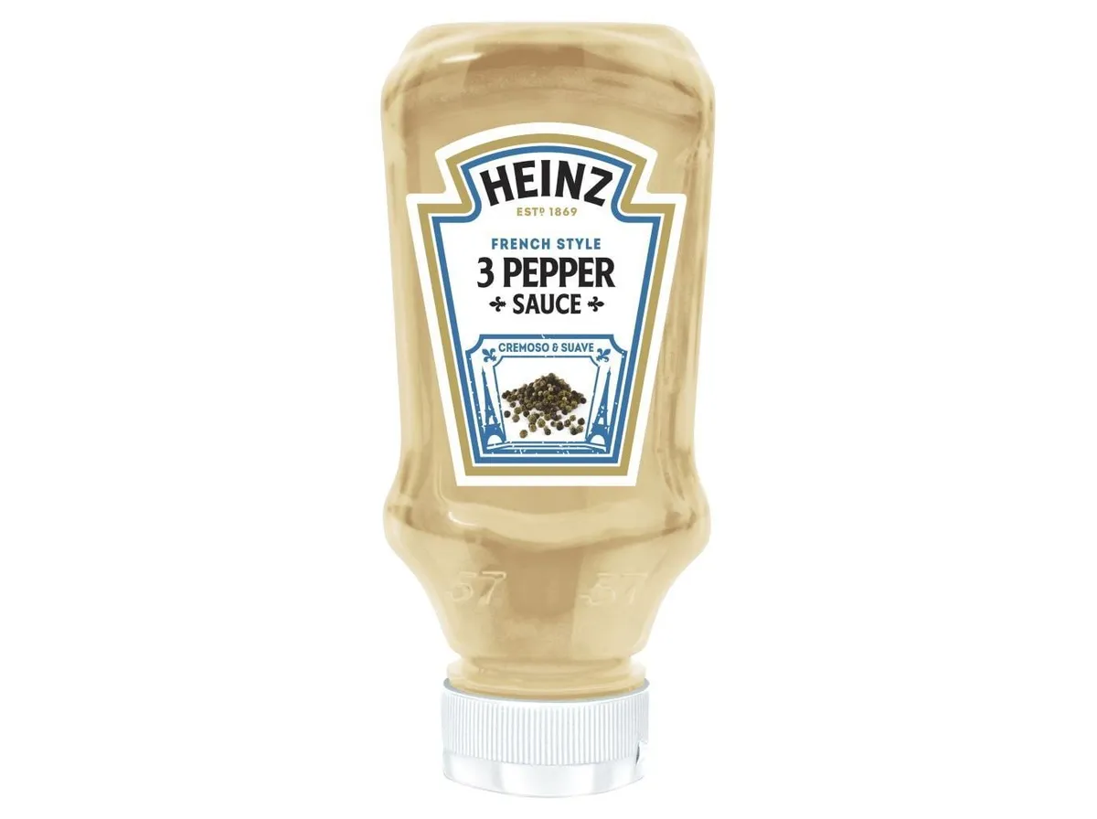Molho Heinz 3 pimentas top down 220 ml