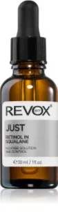 Revox B77 JUST Retinol In Squalane sérum antirrugas com retinol para rosto e pescoço 30 ml