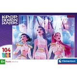 Clementoni - Puzzle K-Pop Demon Hunters 104 Peças