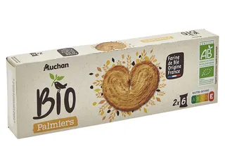 Palmiers Auchan BIO 100 g
