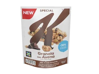 Granola Kellogg's chocolate e aveia 320 g