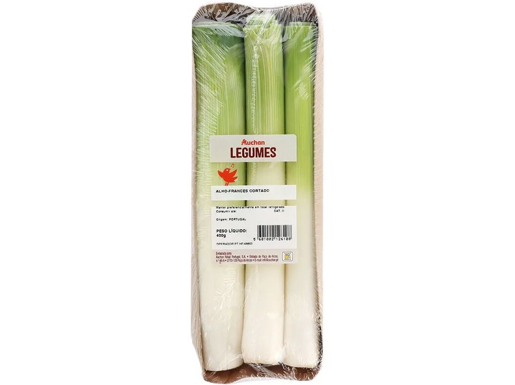 Alho francês cortado Auchan 400 g