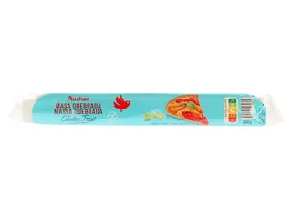 Massa quebrada sem glúten Auchan 230 g