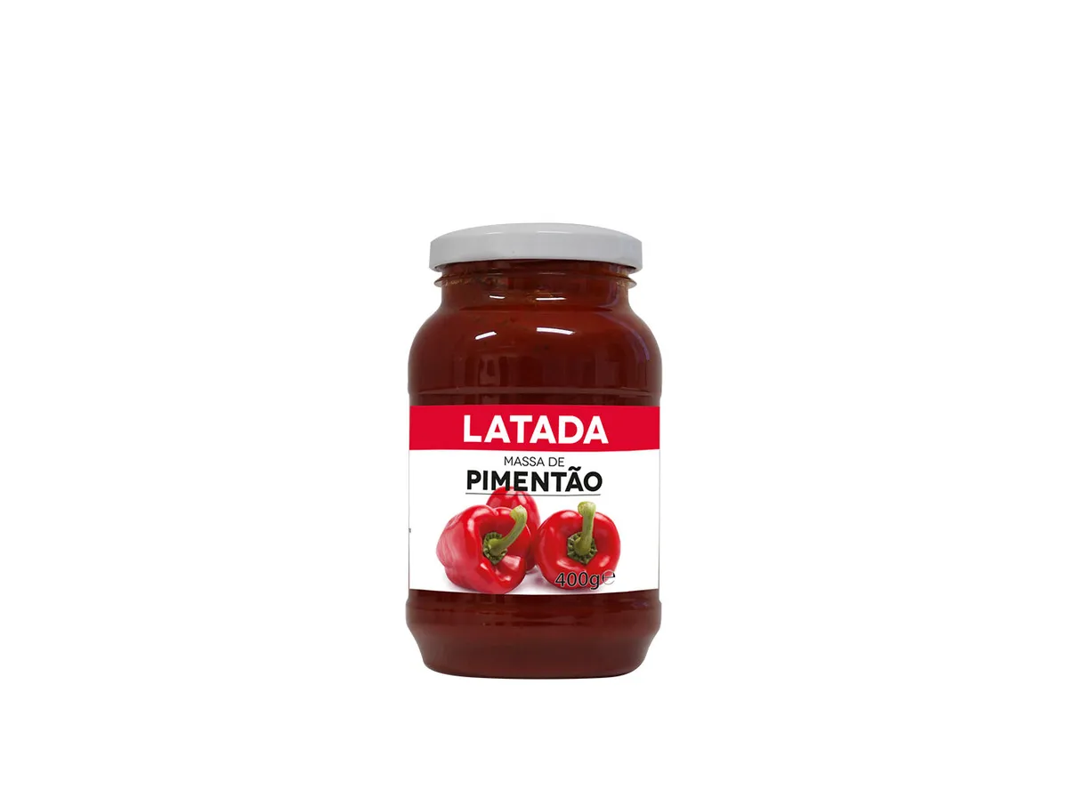 Massa Latada de pimentão pet 400 g