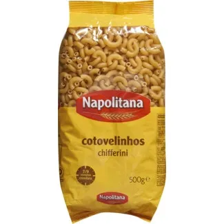 Massa Cotovelinhos embalagem 500 g - Napolitana
