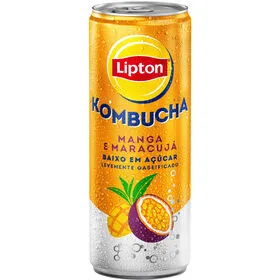 Bebida Kombucha em Lata Manga e Maracujá Lipton