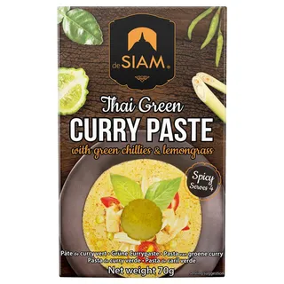 Pasta de caril verde, 70g Desiam