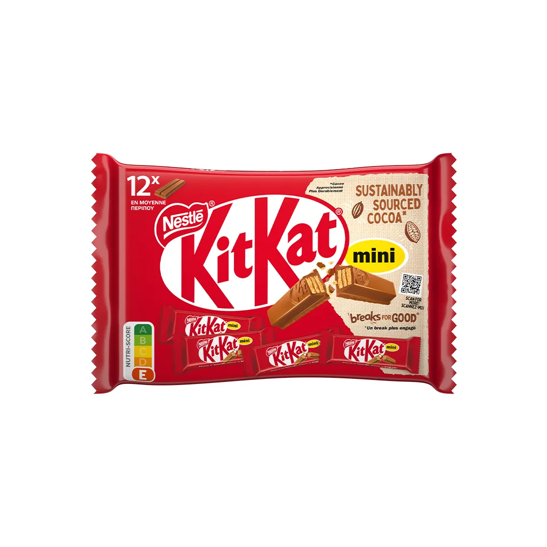 Snack de Chocolate Kit Kat Mini