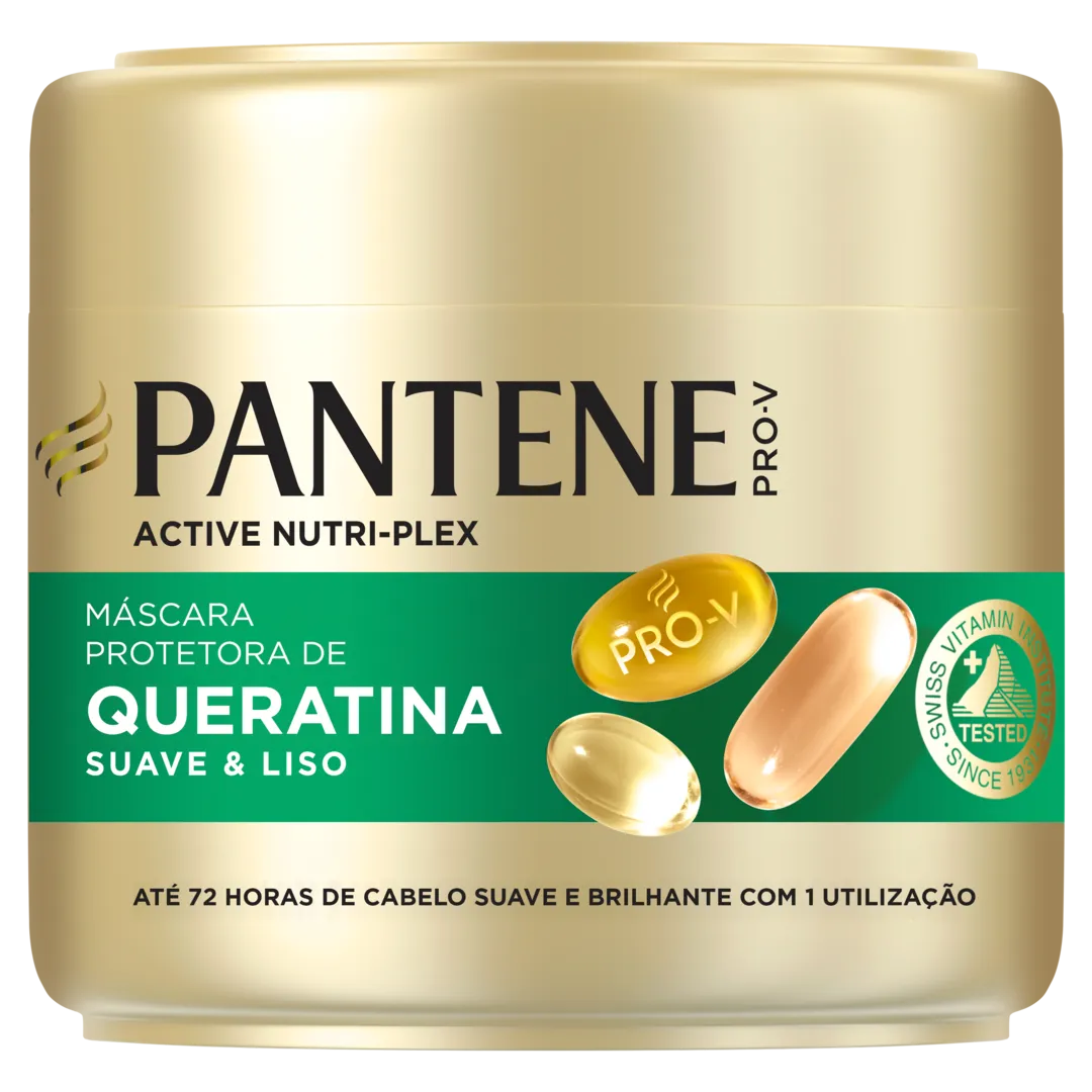 Máscara Active Nutri-Plex Suave & Liso Queratina