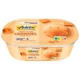Gelado caramelo e flor de sal