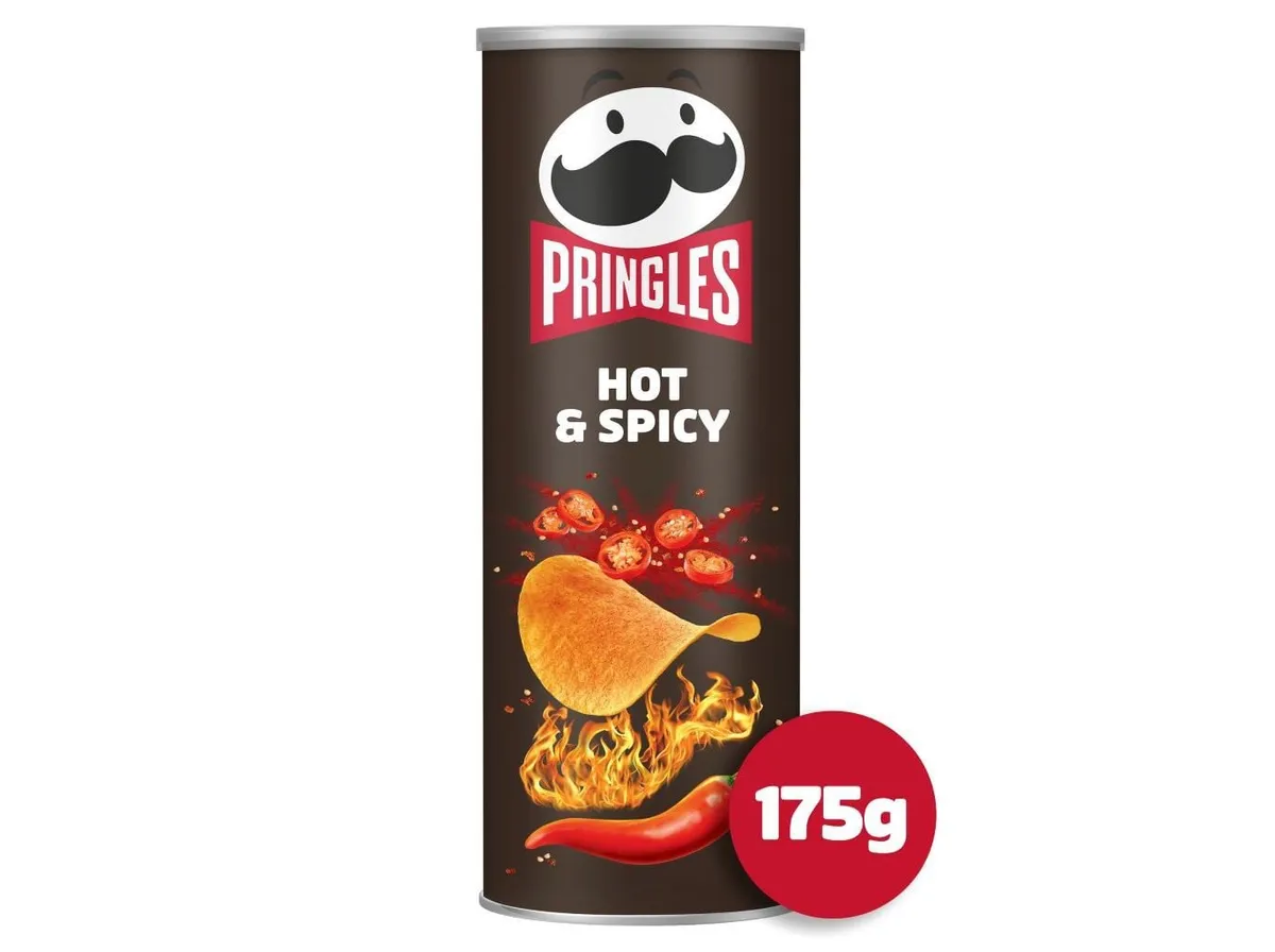 Aperitivo Pringles hot & spicy 175 g
