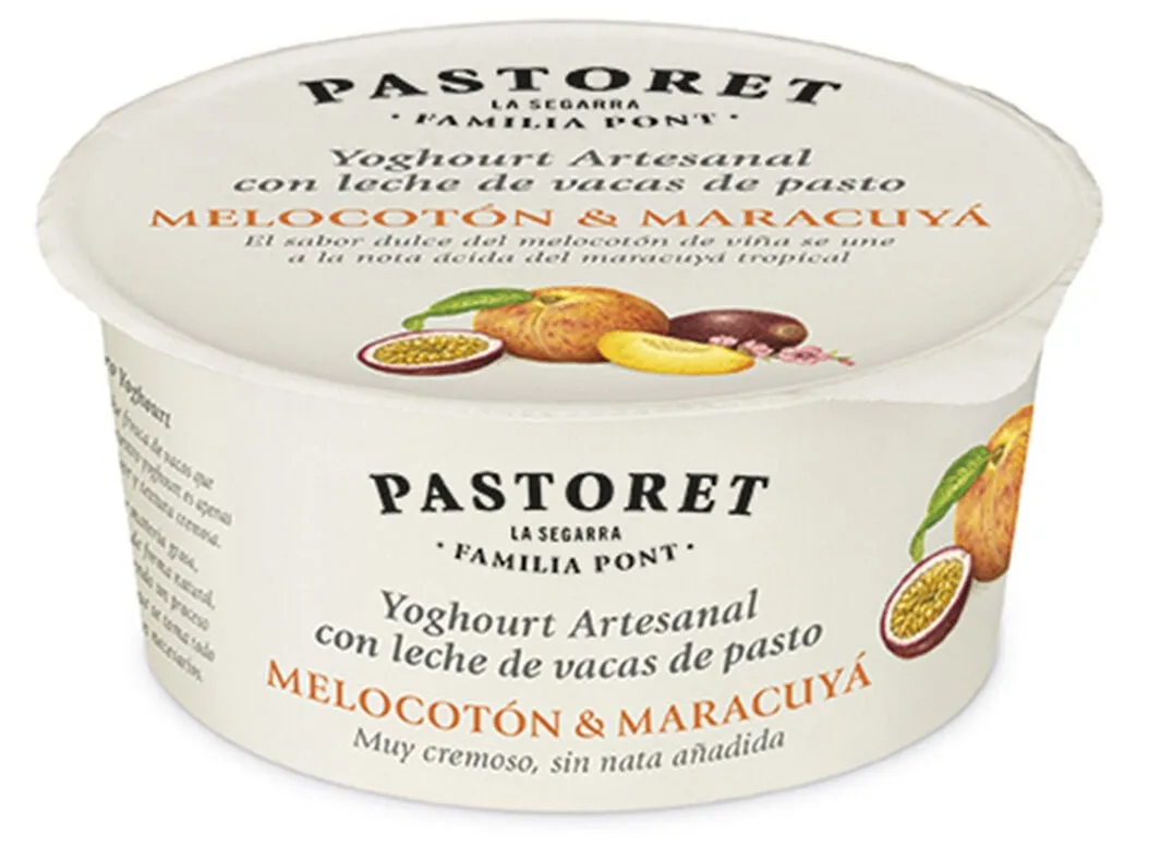 Iogurte Pastoret pêssego e maracujá 125 g