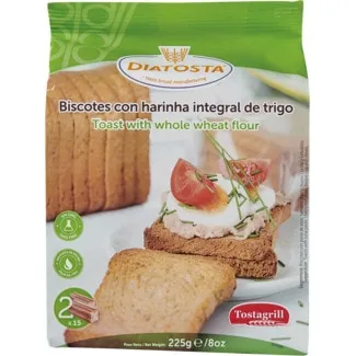 Tostas Integrais de Trigo embalagem 225 g - Tostagrill