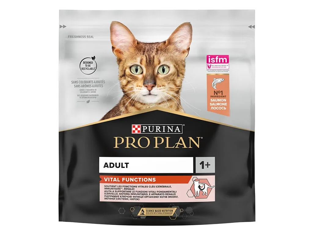 Ração para gato PRO PLAN com salmão 400 g