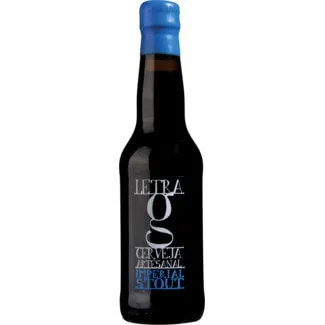 Cerveja Artesanal Imperial Stout Letra G garrafa 33 cl - Letra Oak