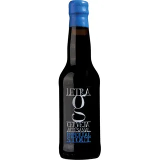 Cerveja Artesanal Imperial Stout Letra G garrafa 33 cl - Letra Oak