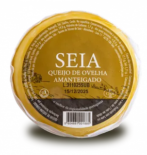Queijo de Ovelha Seia Amanteigado Médio Queijos Regionais