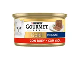 Comida húmida para gato Gourmet gold mousse com vaca 85 g
