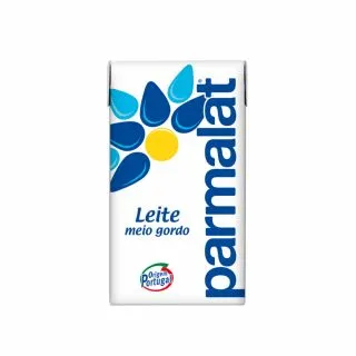 Leite Meio-Gordo Parmalat 1L