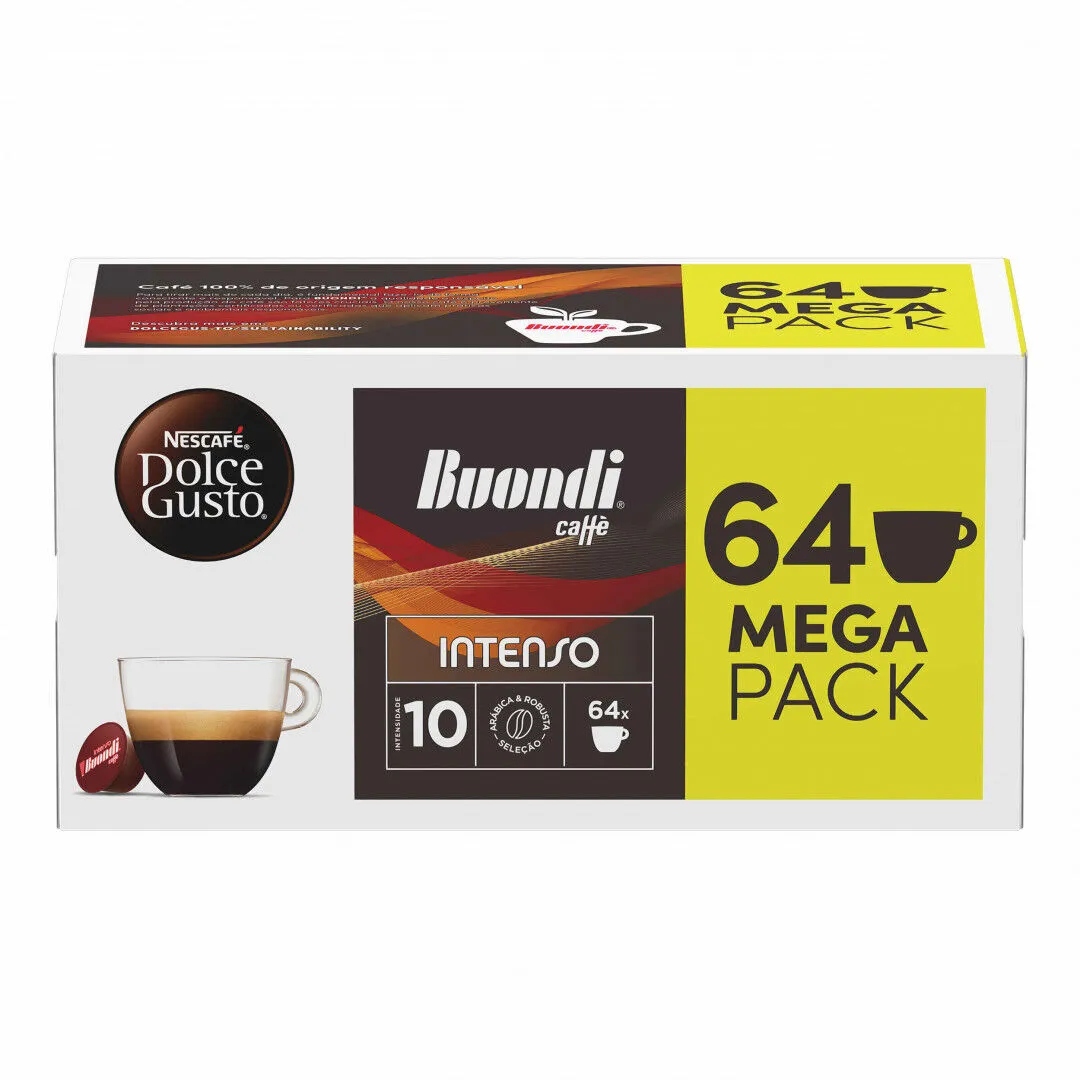 Cápsulas de Café Dolce Gusto Buondi Intenso Mega Pack