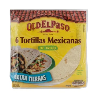 Tortilhas Mexicanas de Trigo Old El Paso