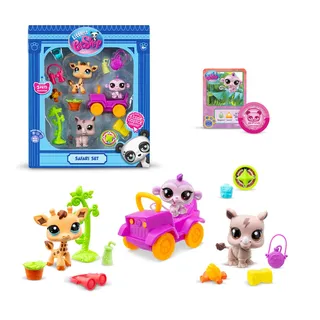 Pack de Jogos Safari Littlest Pet Shop BANDAI