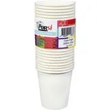 25 Copos Papel 200ml