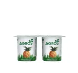 Iogurte Agros aroma ananás 4x120 g