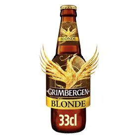 Cerveja com Álcool Blonde Grimbergen