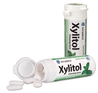 30 Pastilhas Elásticas de Menta Xylitol