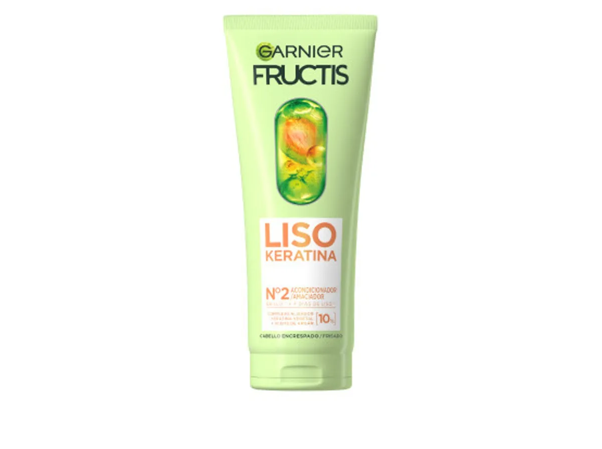 Condicionador Fructis liso keratina